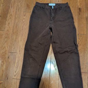 Women's Merona Brown Mom Jeans